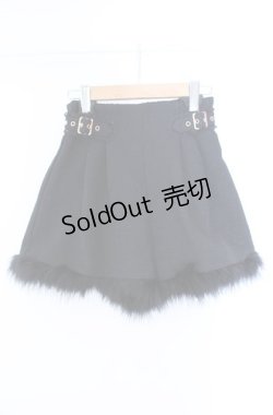 画像1: couture BY ROJITA / ラメツイードフェザーキュロット F クロ O-25-08-11-001-LO-PA-YM-OS