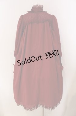 画像4: ALICE and the PIRATES / イノセントロージアワンピース  ワイン O-25-08-11-028-PA-OP-OW-OS