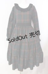 marcHenTica / タータンチェックワンピース  グリーン O-25-08-11-029-LO-OP-IG-OS