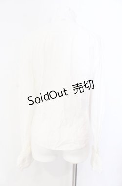 画像4: ALICE and the PIRATES / ワルキューレ・バルト・ブラウス  シロ O-25-08-11-033-PA-BL-IG-OS