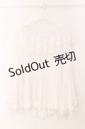 ATELIER PIERROT / 【プラスサイズ】Shirring princess sleeve blouse 2 ホワイト O-25-08-11-035-EL-BL-OW-OS