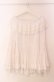 画像1: ATELIER PIERROT / 【プラスサイズ】Shirring princess sleeve blouse 2 ホワイト O-25-08-11-035-EL-BL-OW-OS (1)