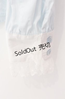 画像3: Angelic Pretty / Teatime切替ブラウス  サックス O-25-08-11-037-AP-BL-OW-OS