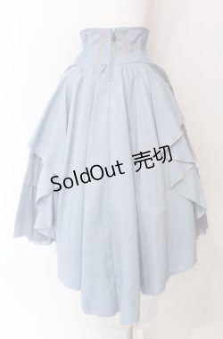 画像5: Ozz oneste / 鳳凰イレギュラーフリルスカート  サックス O-25-08-11-003-OO-SK-IG-ZY