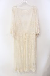 axes femme / チュールガウン  アイボリー O-25-08-11-040-AX-TO-IG-OS