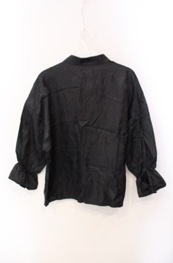 画像3: Amavel / Paisley Chinoisマオカラーブラウス  クロ O-25-08-11-044-CA-BL-IG-OS