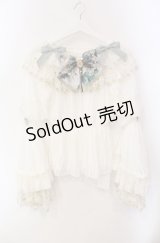 三月之満月（海外ロリィタ） / オフショルダー姫袖ブラウス  ホワイト O-25-08-11-045-LO-BL-IG-OS
