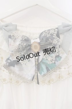 画像2: 三月之満月（海外ロリィタ） / オフショルダー姫袖ブラウス  ホワイト O-25-08-11-045-LO-BL-IG-OS