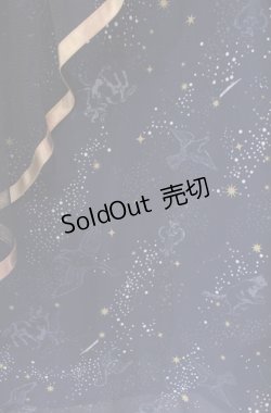 画像2: axes femme / 星座柄チュールフリルスカート  ネイビー O-25-08-11-062-AX-SK-IG-OS