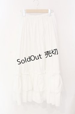 画像1: marcHenTica / ソフィペチコート  シロ O-25-08-11-065-LO-SK-IG-OS