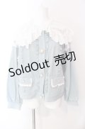 Swankiss / SX cotton denim Gジャン F ライトインディゴ O-25-08-11-068-CA-JA-IG-OS