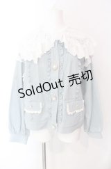 Swankiss / SX cotton denim Gジャン F ライトインディゴ O-25-08-11-068-CA-JA-IG-OS