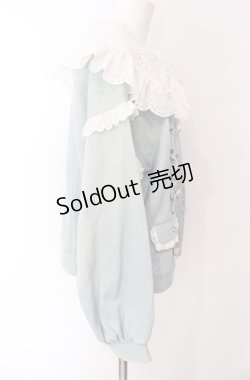 画像3: Swankiss / SX cotton denim Gジャン F ライトインディゴ O-25-08-11-068-CA-JA-IG-OS