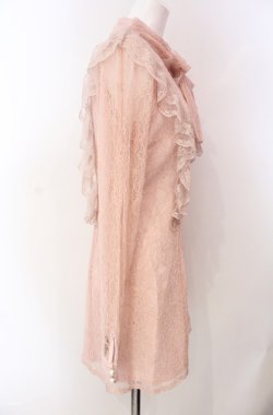 画像3: Swankiss / ボウタイレースワンピース  ピンク O-25-08-11-069-CA-OP-IG-OS