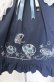 画像2: Amavel / Jerryfish Aquariumジャンパースカート  ブルー×ホワイト O-25-08-11-019-CA-OP-IG-OS (2)