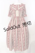 axes femme kawaii / ローズベリーガーデンワンピース  アカ O-25-08-11-024-AX-OP-IG-OS