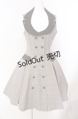 画像1: Innocent World / グレンチェックフレアージャンパースカート  ブラウン O-25-08-11-025-IW-OP-IG-OS