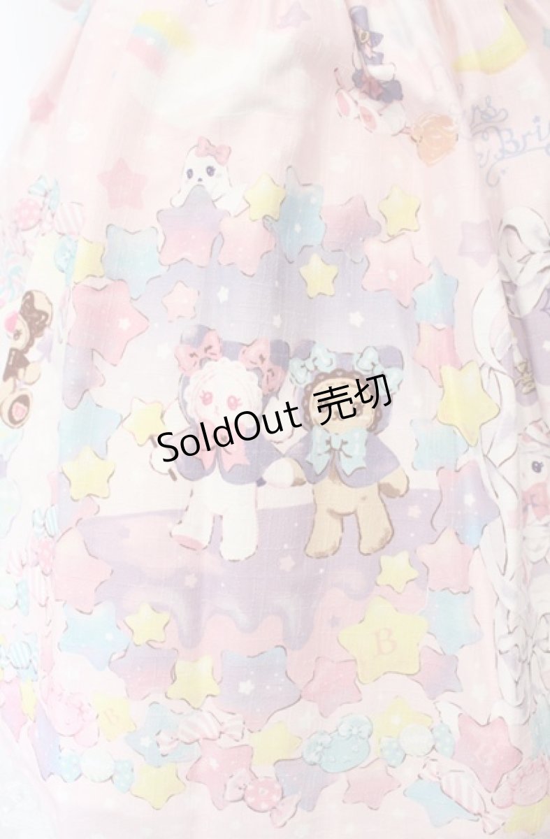 画像4: BABY,THE STARS SHINE BRIGHT / くみゃちゃんのKira Kira Sweets Halloween柄スカート  ピンク O-25-08-13-036-BA-SK-IG-OS (4)