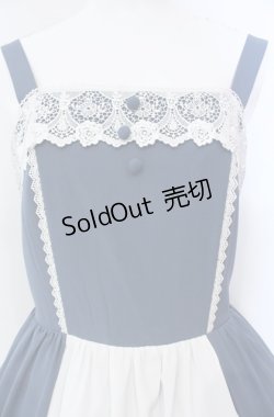 画像2: axes femme kawaii / プランタンジャンパースカート M ブルー O-25-08-13-037-AX-OP-OW-OS