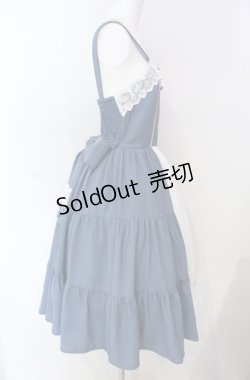 画像3: axes femme kawaii / プランタンジャンパースカート M ブルー O-25-08-13-037-AX-OP-OW-OS