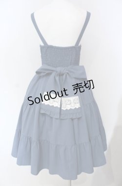 画像4: axes femme kawaii / プランタンジャンパースカート M ブルー O-25-08-13-037-AX-OP-OW-OS