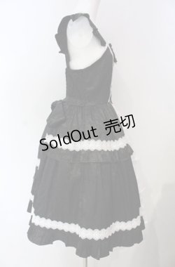 画像3: axes femme kawaii / ロマンスローズジャンスカ M クロ×シロ O-25-08-13-038-AX-OP-OW-OS