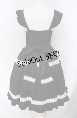 画像4: axes femme kawaii / ロマンスローズジャンスカ M クロ×シロ O-25-08-13-038-AX-OP-OW-OS