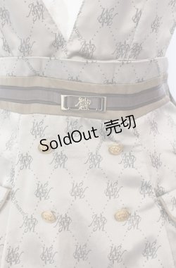 画像2: Amavel / Wrapping Chocolatジャンパースカート  ベージュ O-25-08-13-041-CA-OP-IG-OS