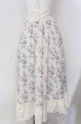 Kurumi Collaboration / グレイスフルコルセット風ロングスカート M オフ O-25-08-13-049-LO-SK-IG-OS