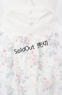 画像2: Kurumi Collaboration / グレイスフルコルセット風ロングスカート M オフ O-25-08-13-049-LO-SK-IG-ZT066