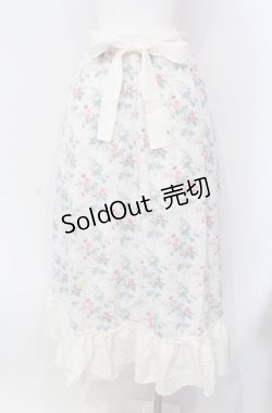 画像4: Kurumi Collaboration / グレイスフルコルセット風ロングスカート M オフ O-25-08-13-049-LO-SK-IG-ZT066