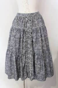 m petit by misako / MSKトワルドリバーシブルボリュームスカート L クロ O-25-08-13-051-LO-SK-OW-OS