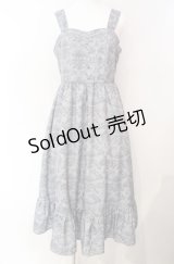 m petit by misako / NINA'Sトワルドジュイジャンパースカート L グレー O-25-08-13-052-LO-OP-OW-OS