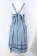 画像3: Jane Marple / Vintage marine tablier skirt M サックス O-25-08-13-054-JM-SK-IG-OS (3)
