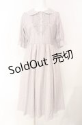 m petit by misako / NINA'sコラボワンピース M ピンク O-25-08-13-057-LO-OP-IG-OS