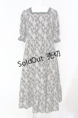 画像1: m petit by misako / TT*AOKトワルドワンピース L クロ O-25-08-13-059-LO-OP-OW-OS