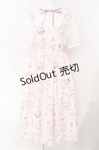 majoretty / マイメロディ ワンピース L ピンク O-25-08-13-060-LO-OP-IG-OS