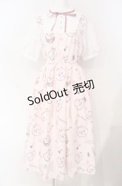 画像1: majoretty / マイメロディ ワンピース L ピンク O-25-08-13-060-LO-OP-IG-OS