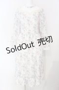 Kurumi Collaboration / KRハナジゴスリーブワンピース LL オフ O-25-08-13-061-LO-OP-IG-ZT0904M