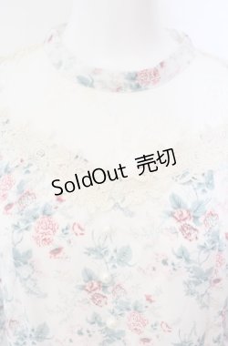 画像2: Kurumi Collaboration / KRハナジゴスリーブワンピース LL オフ O-25-08-13-061-LO-OP-IG-ZT0904M