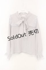 axes femme / ボウタイビスチェ風トップス F ラベンダー O-25-08-13-085-AX-TO-OW-OS
