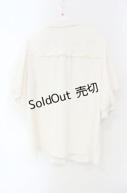 画像3: axes femme / ブーケリボン刺繍ブラウス M キナリ O-25-08-13-095-AX-BL-OW-OS
