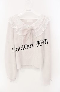 LIZ LISA / レースセーラーニット  ピンク O-25-08-13-015-LO-TO-OW-OS