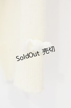 画像3: Secret Honey / クマ刺繍リボン鈕カーディガン  アイボリー O-25-08-13-016-CA-TO-YM-OS
