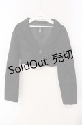 BPN / ショートジャケット M ブラック O-25-08-13-027-GO-JA-IG-OS
