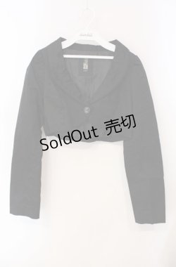 画像1: BPN / ショートジャケット M ブラック O-25-08-13-027-GO-JA-IG-OS