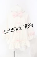 Angelic Pretty / ふわふわこねこちゃんケープ  シロ×ピンク O-25-08-13-029-AP-CO-IG-OS