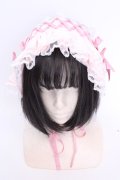 Amavel / Fairy Dream ハーフボンネット  ピンク O-25-08-14-004-CA-AC-IG-OS