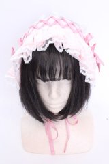 Amavel / Fairy Dream ハーフボンネット  ピンク O-25-08-14-004-CA-AC-IG-OS