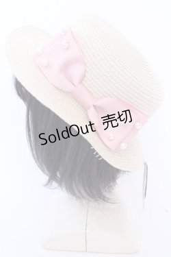 画像2: m petit by misako / AMPLリボンカンカン  ナチュラル×ピンク O-25-08-14-039-LO-AC-IG-ZT-K004